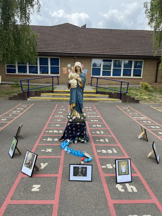 St John Fisher Catholic Primary School - Crowning Of Mary